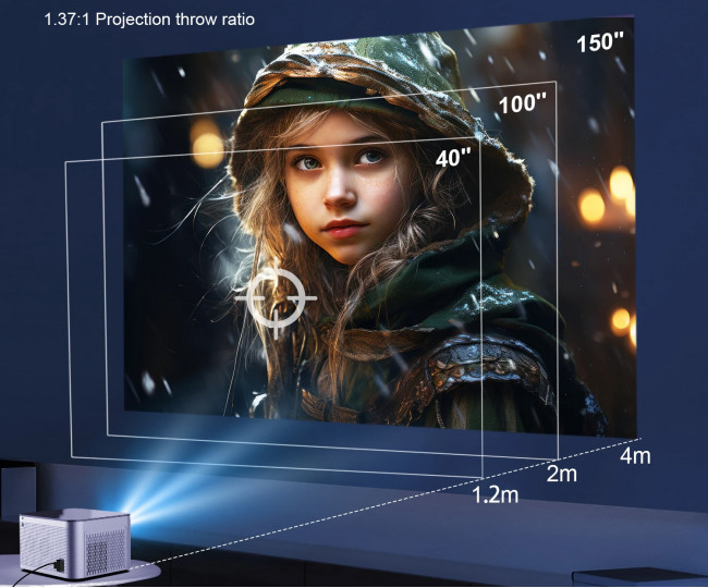 Мультимедійний смарт проектор Magcubic HY350 Pro